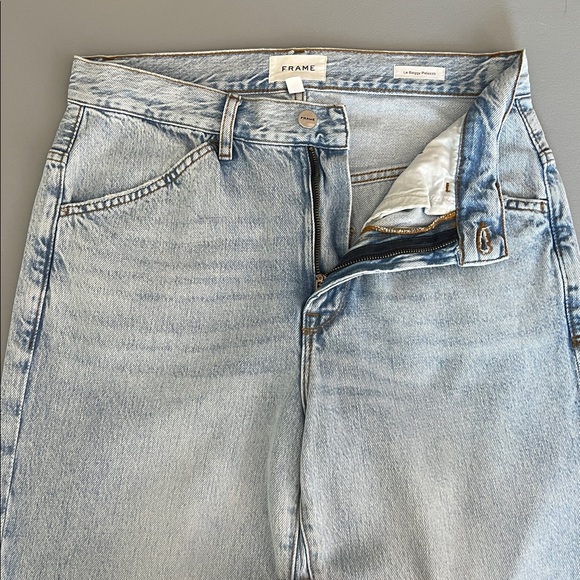 Frame Denim Le Baggy Palazzo LBP207 NATOMA CLEAN Size 26 - Picture 6 of 12